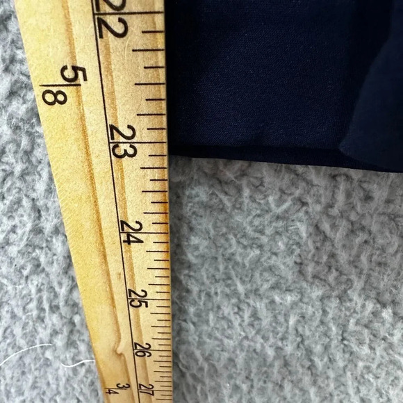 Lavish Alice pants womens 12 blue wide leg trousers cropped office high rise - Picture 7 of 8